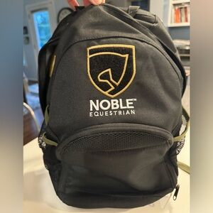 Noble equestrian backpack